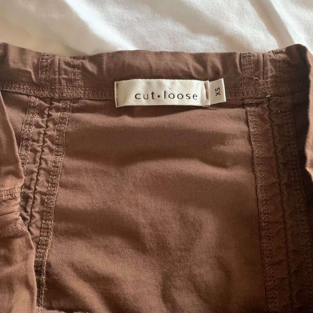 Cut Loose Brown Skirt XS